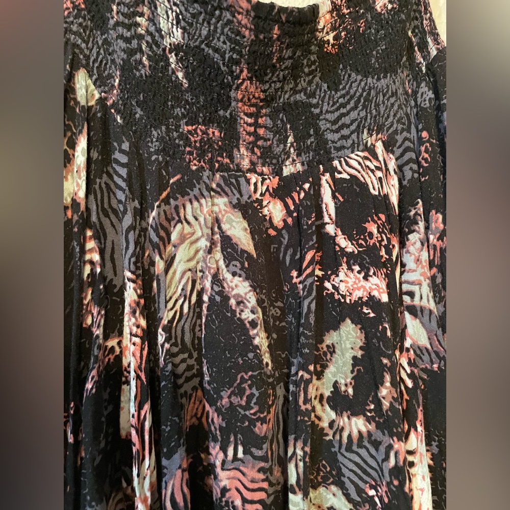 Free People Floral Strapless Skirt XS - Picture 6 of 8